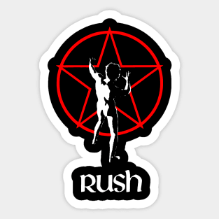 rush on Sticker